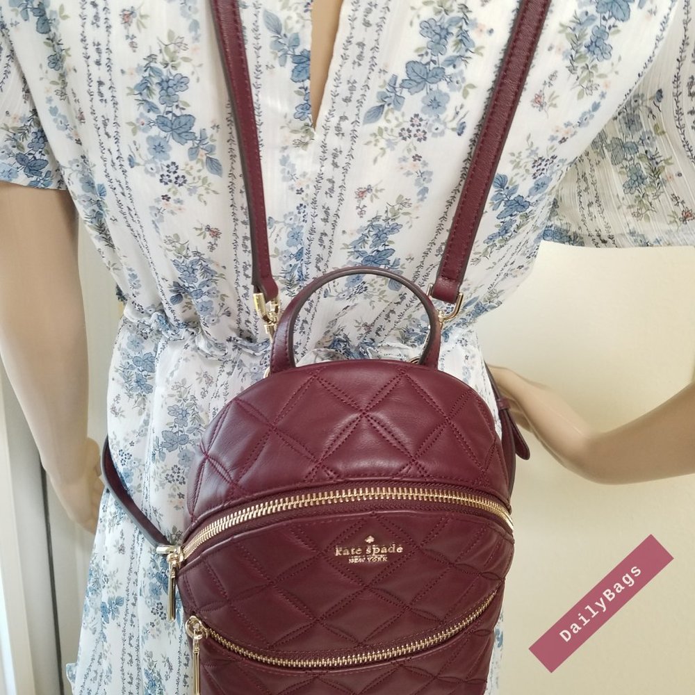 CHERRYWOOD MINI CONVERTIBLE BACKPACK KATE SPADE - Picture 7 of 16